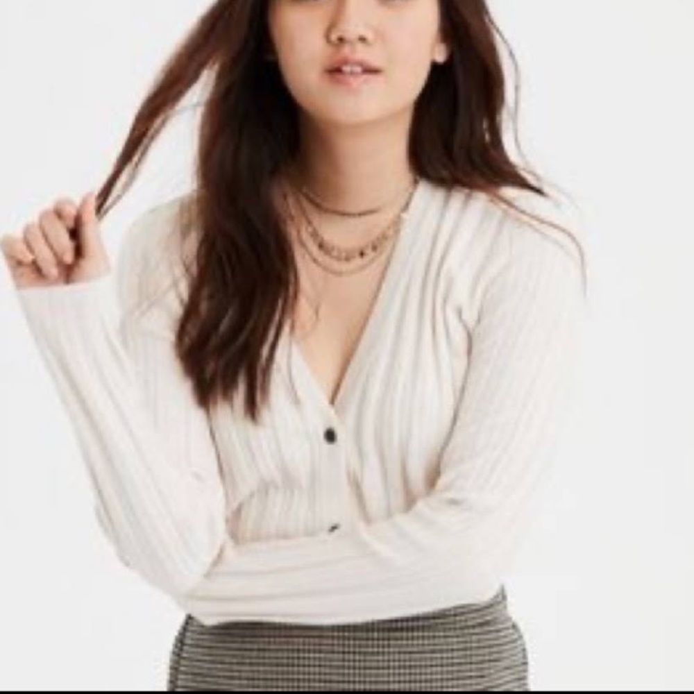 American Eagle cropped cardigan, size XS